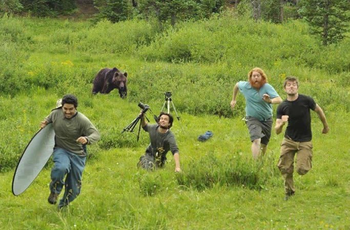 Iza kamere sa snimanja National Geographica