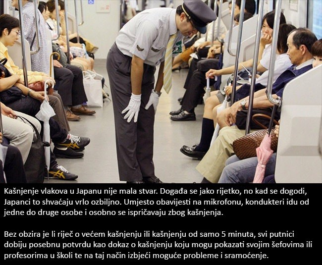 Japanci kašnjenje vlakova shvaćaju vrlo ozbiljno, evo što se dogodi kad vlak kasni 5 minuta!