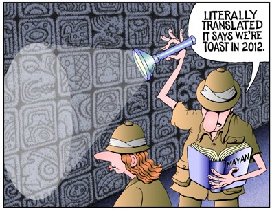 Humoristi iz davnina: Za 2012. na rasporedu - smak svijeta