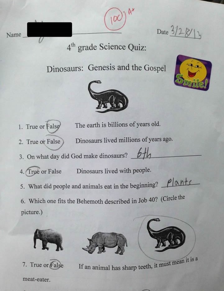 Jadna djeca kreacionista