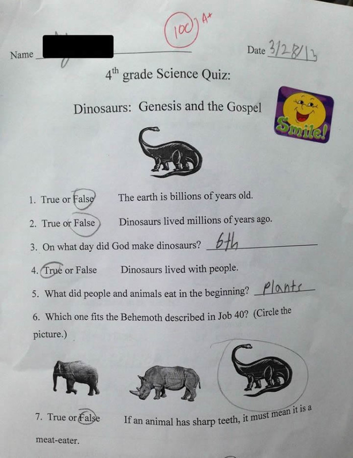 Jadna djeca kreacionista