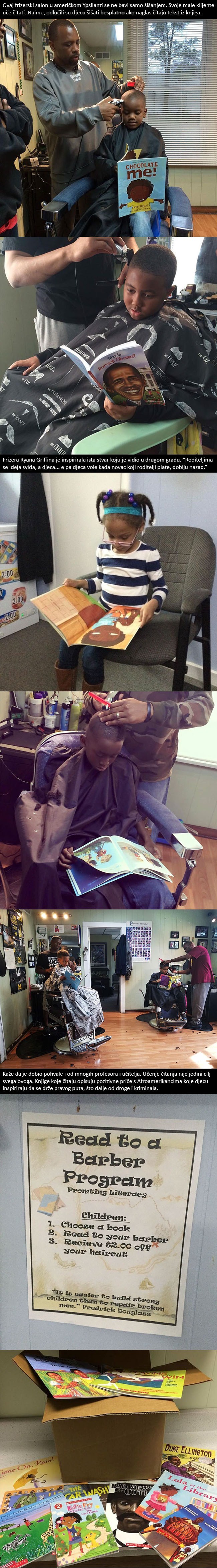 POZITIVNA PRIČA: Ovaj frizerski salon je odlučio djeci dati popust na šišanje, ali pod jednim uvjetom