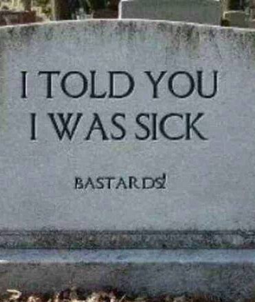 Iz groba poručio da nije bio hipohondar