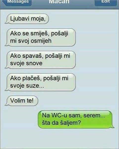 BURAZ, NEMOJ SE VIŠE TRUDITI On je htio biti romantičan, a njen odgovor mu je uništio raspoloženje!