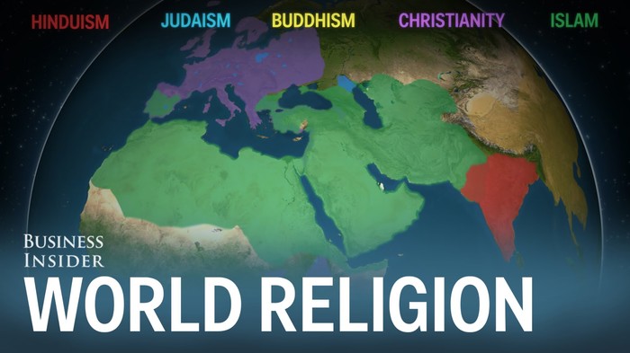 VIDEO: Kako su se religije širile u posljednjih 5000 godina!
