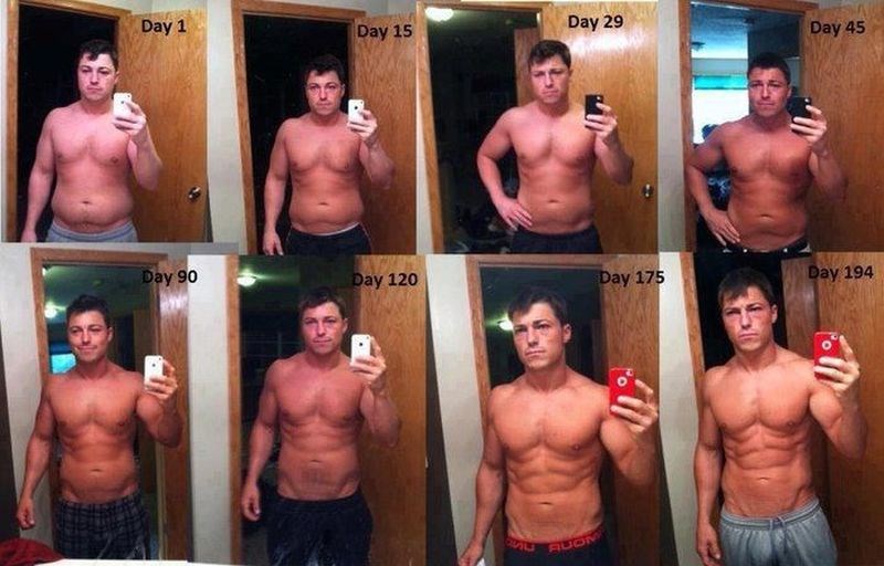 Od škembe do seksi mišića u 200 dana