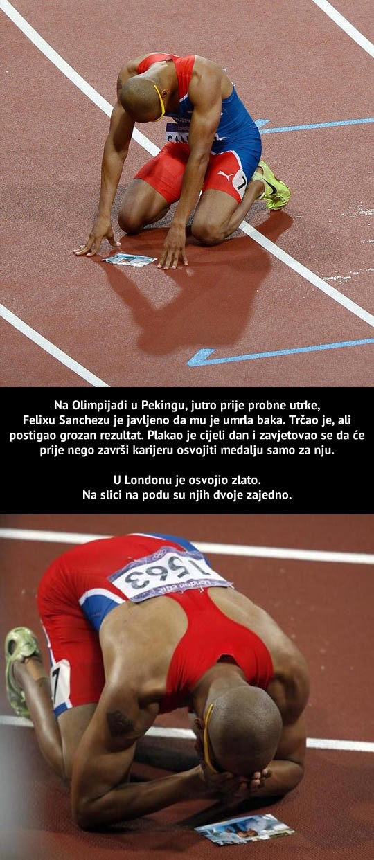 Trkač ostvario obećanje i osvojio zlato za baku