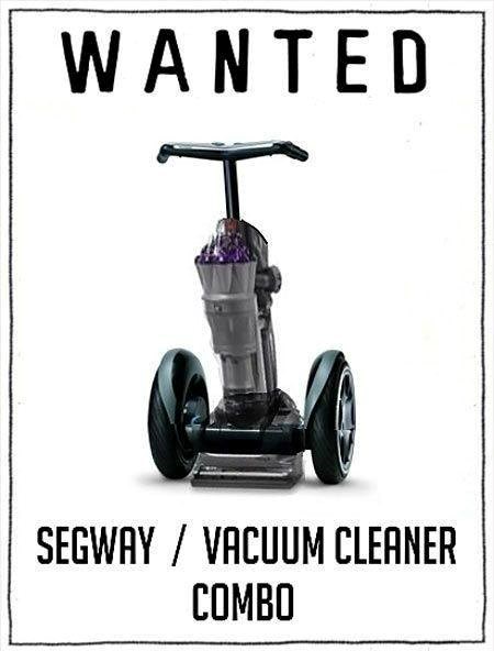 Segway s usisavačem: Gadget iz snova