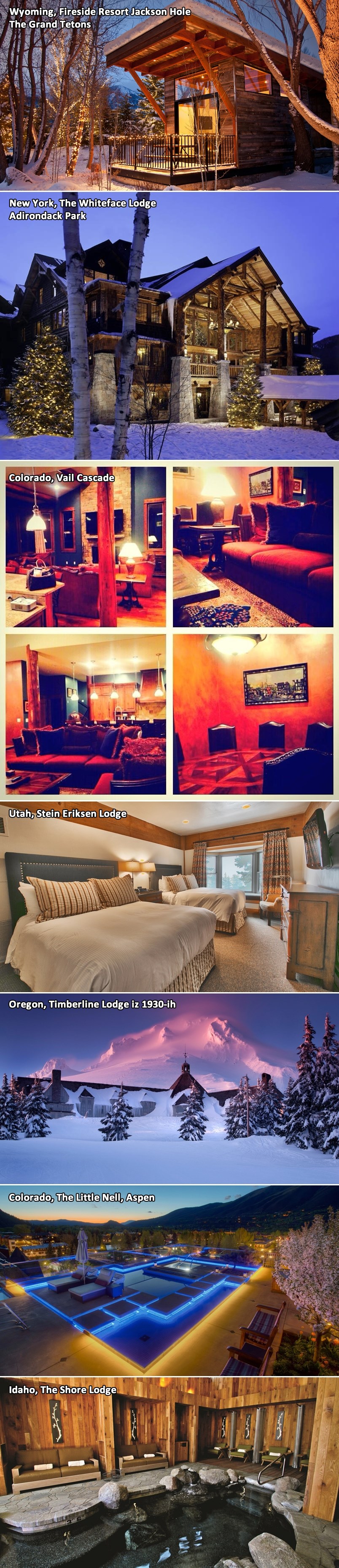 SAVRŠENO ZIMOVANJE: Top 7 luksuznih odmorišta za maksimalno guštanje