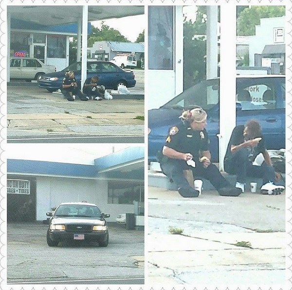 Policajka uhvaćena mobitelom: Pogledajte što je učinila beskućniku!