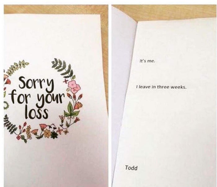 Ovo je sjajan način da date otkaz ili ostavite partnera