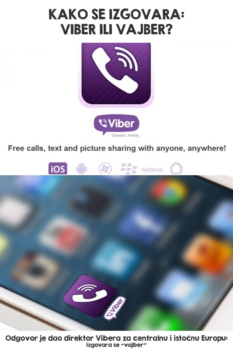 Kako se izgovara ime aplikacije Viber? Konačno znamo!