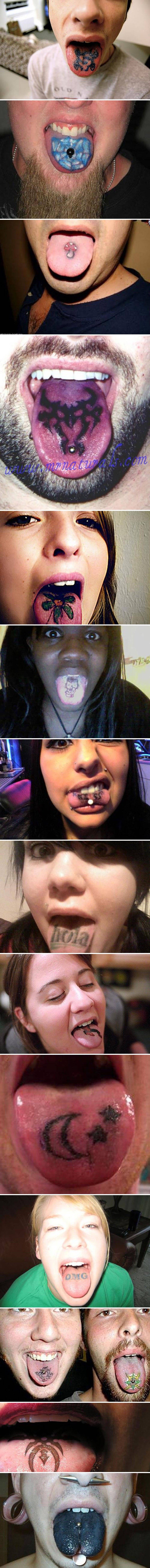 15 uznemirujućih slika ljudi koji su odlučili istetovirati jezike