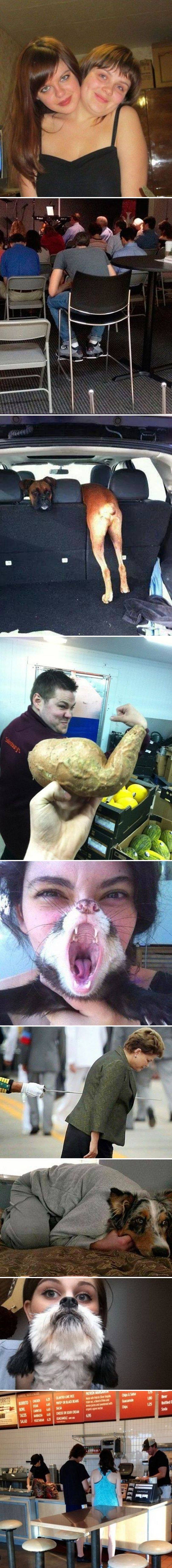 Ove fotke ćete morati bar dva puta pogledati kako biste shvatili da su genijalne!