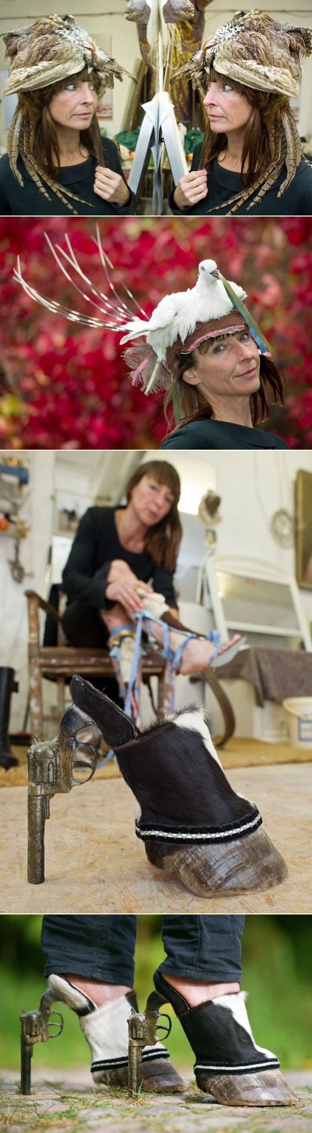 I to je moda: Kreacije od prepariranih životinja