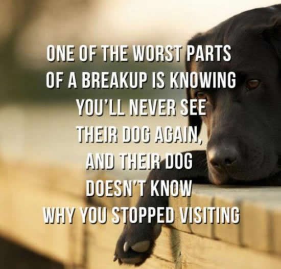 Najtužniji dio prekida..