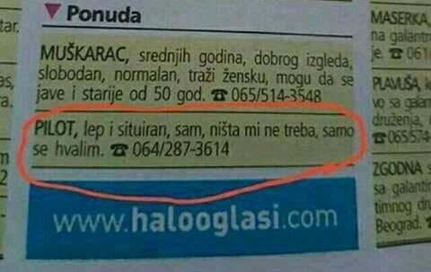 Muškarac je ostavio oglas u novinama koji je nasmijao cijeli internet