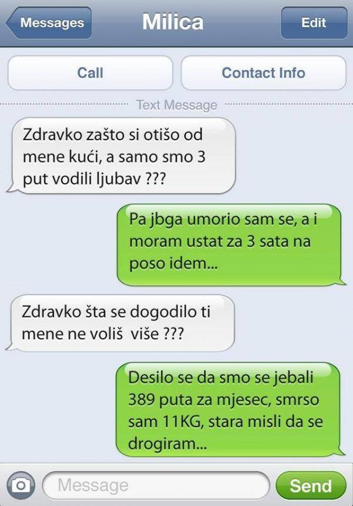 Ona je mislila da je više ne voli, no on je imao drugo objašnjenje