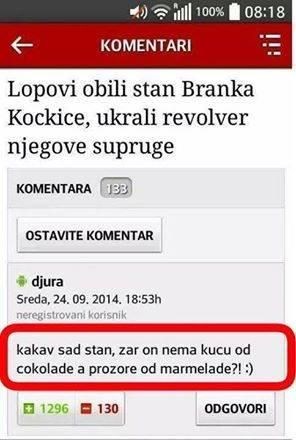 Ovo je jedan od boljih komentara napisanih na internetu!