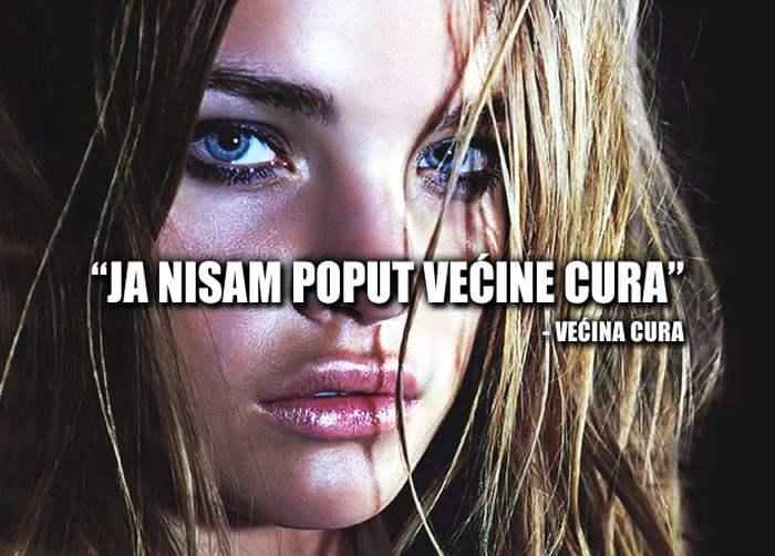 Ovo mora da je istina jer ti to svaka žena kaže