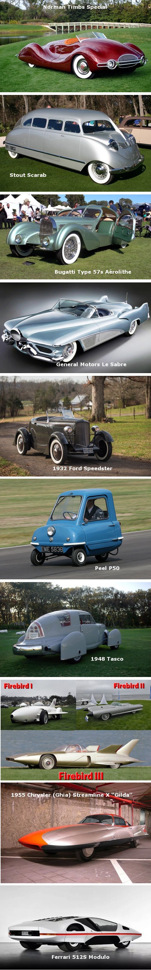 Top deset najčudnijih auta na svijetu