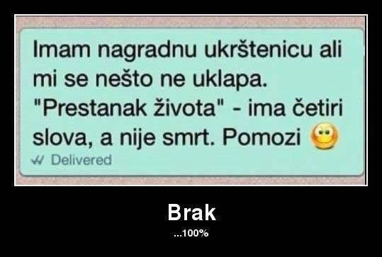 Što je slično smrti dok si živ?