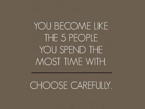 U životu postaneš poput pet ljudi s kojima se najviše družiš