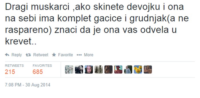 Kako prepoznati da te žena zbarila?