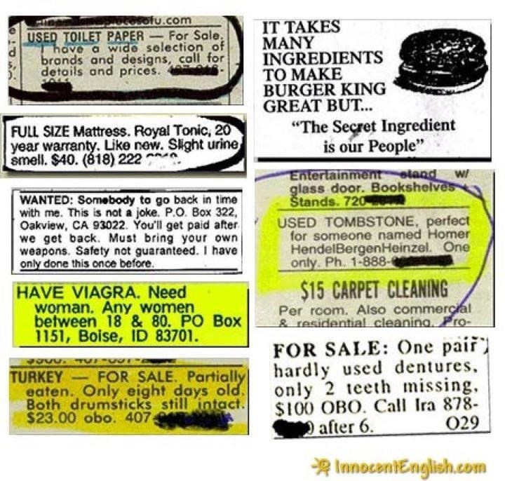 Nisu ni vani oglasu manje ludi od naših