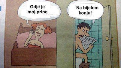 Svaka žena ima svog princa na bijelom konju