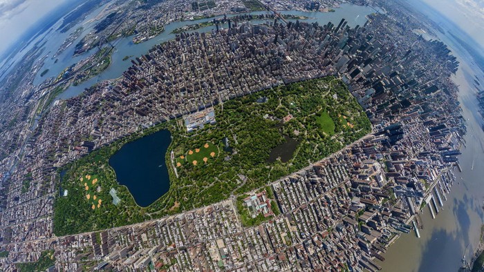 Načičkani Manhattan i divovski Central park
