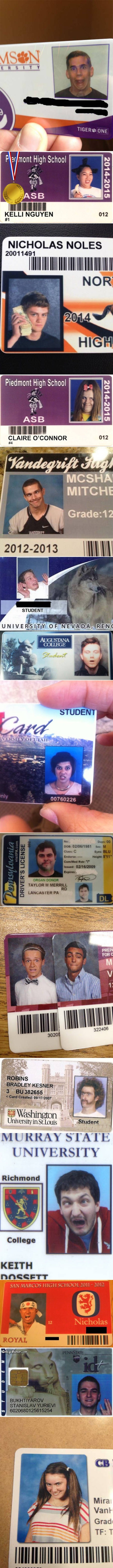 Mladost ludost: TOP 15 najsmješnijih slika na studentskim iskaznicama!