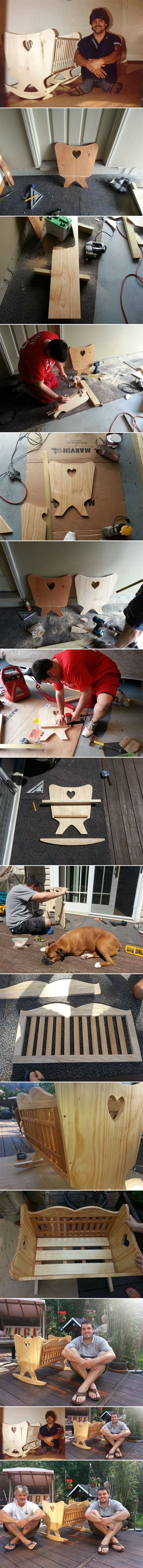 Siromašni tata mu izradio kolijevku, on nastavio tradiciju