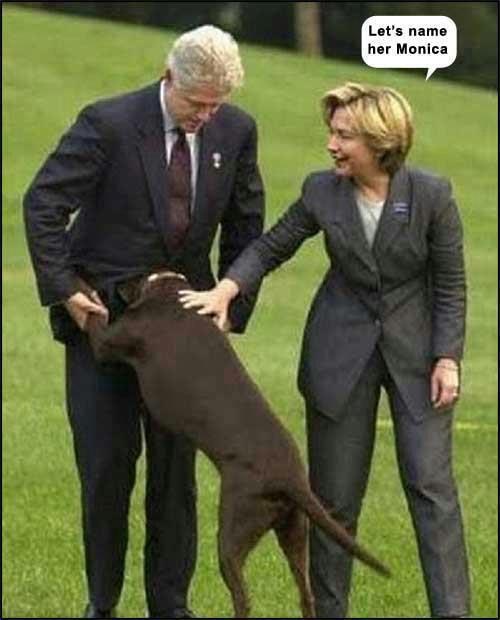 Stari lisac Clinton neodoljiv je svakoj ženki