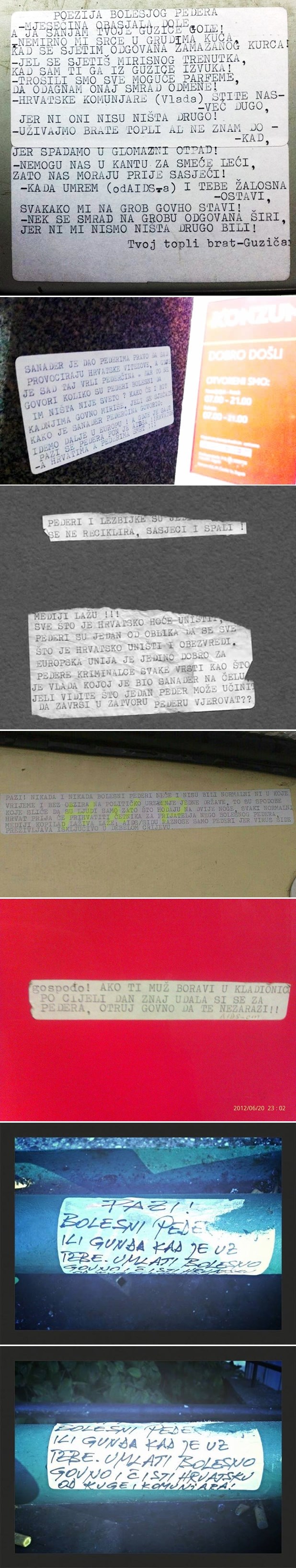 Poremećena antigay poezija: Bolesnik širi mržnju Zagrebom