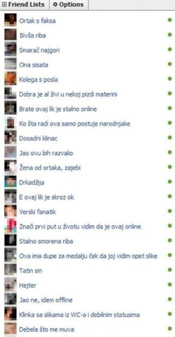 Svakom je promijenio ime na Facebook chatu i tome se nasmijao cijeli Balkan