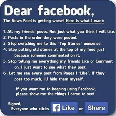 Facebook, dosta je bilo!