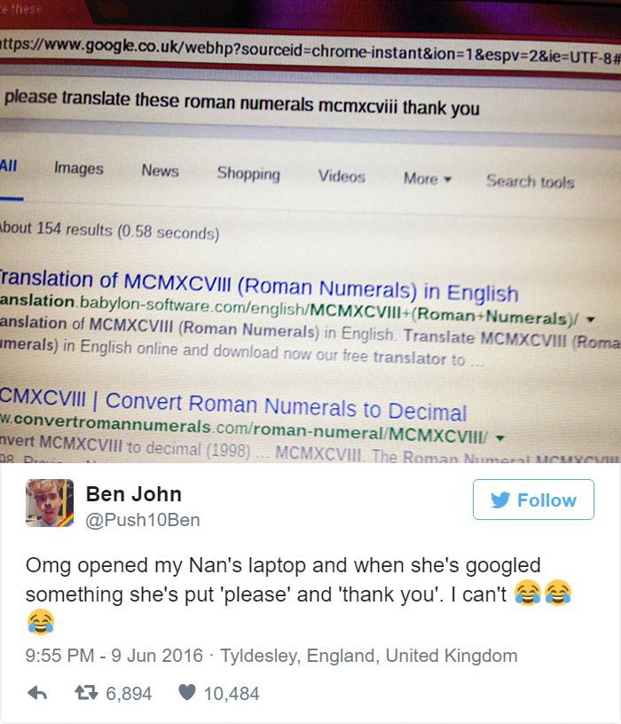 Unuk vidio što je 85-godišnja baka guglala i pao u nesvijest!