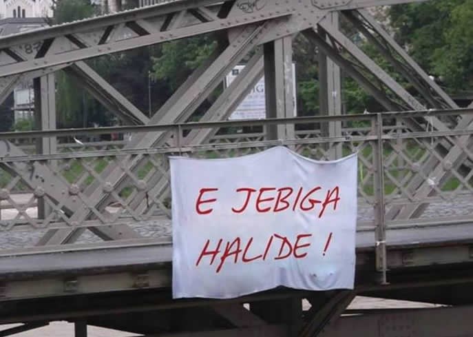 Miljacka Halidu ostavila poruku