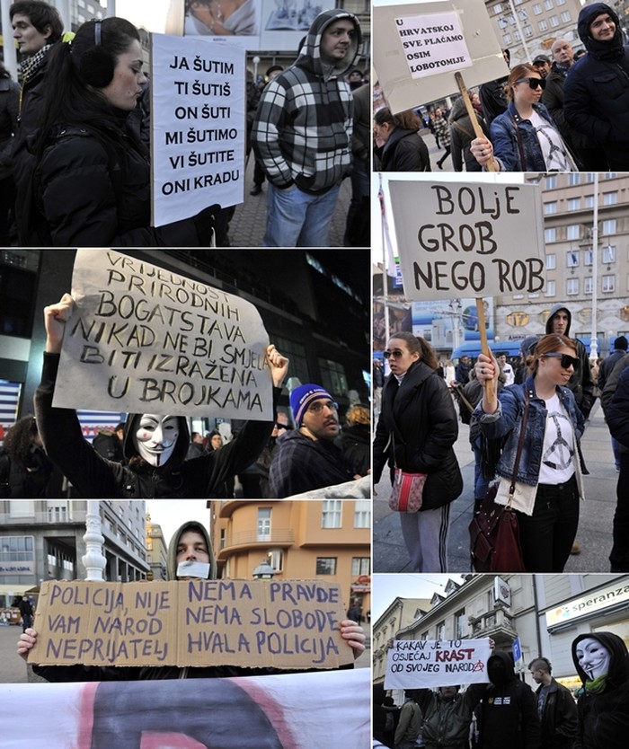 "Mi šutimo, oni kradu"