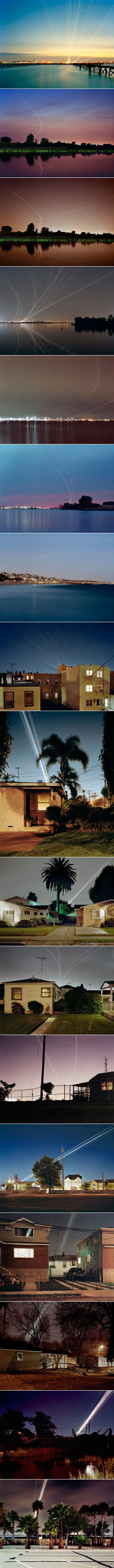 Noćni tragovi zrakoplova: Čarolija uz pomoć duge ekspozicije