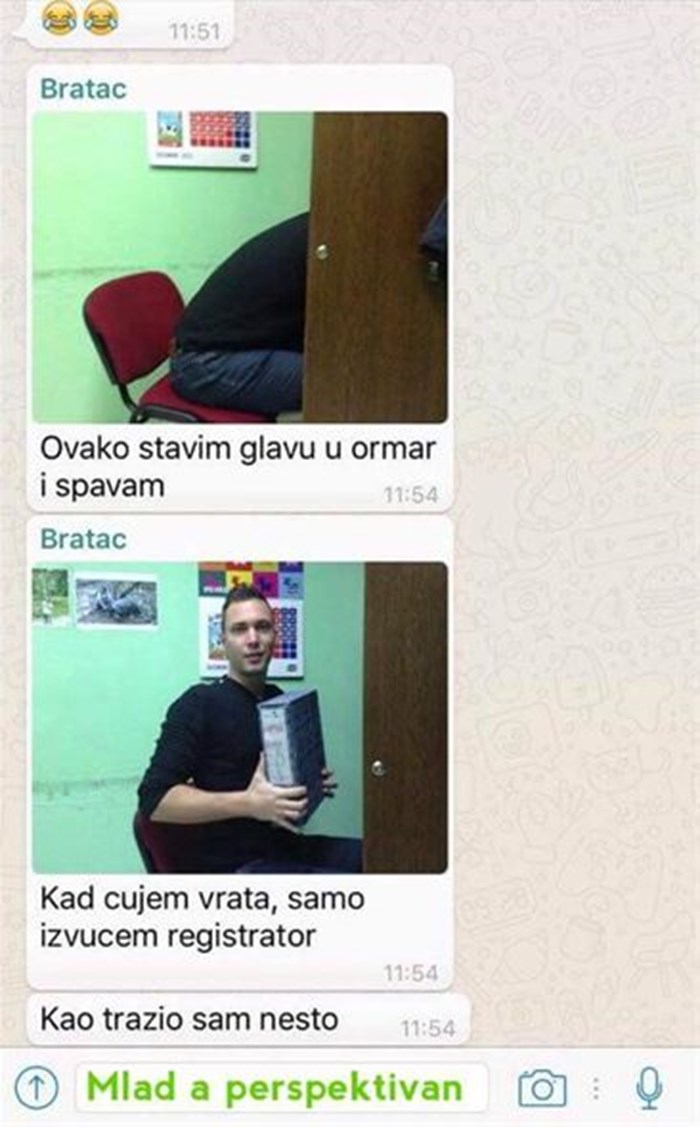 Balkanska posla: Mladić objašnjava kako spavati na poslu!