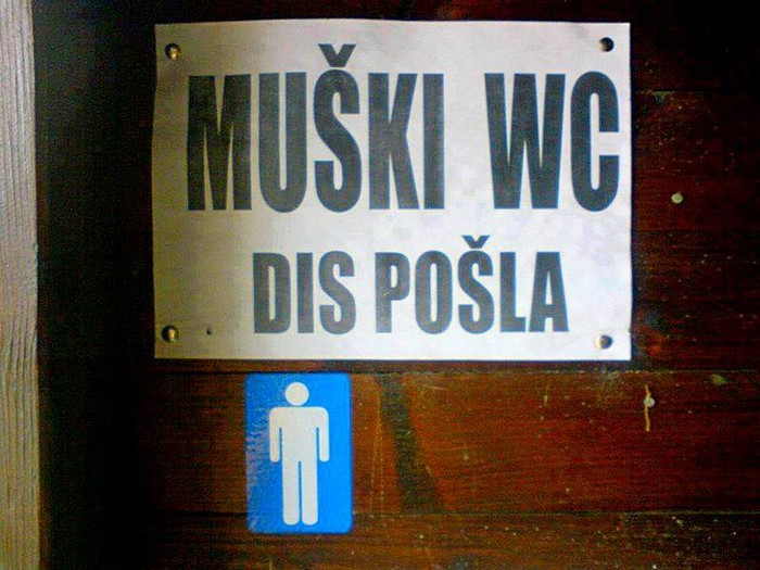 Nema labavo: Odzvonilo ženama u muškom WC-u!