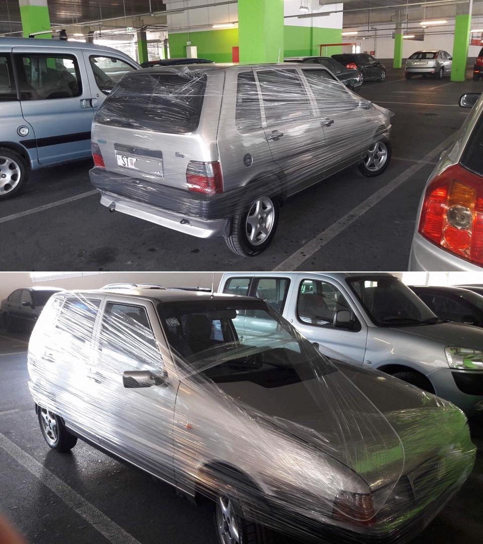 Čudne fotke iz jedne splitske garaže pokazuju kako prilikom prodaje auta možete dokazati da je "dobro očuvan" 