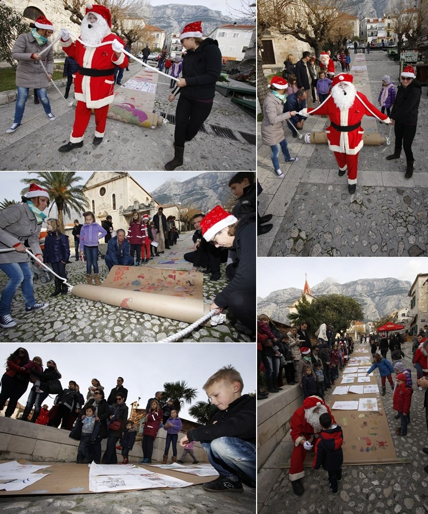 Makarani napravili najdužu čestitku u Hrvatskoj