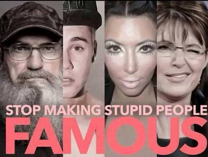 Što gluplji, to slavniji