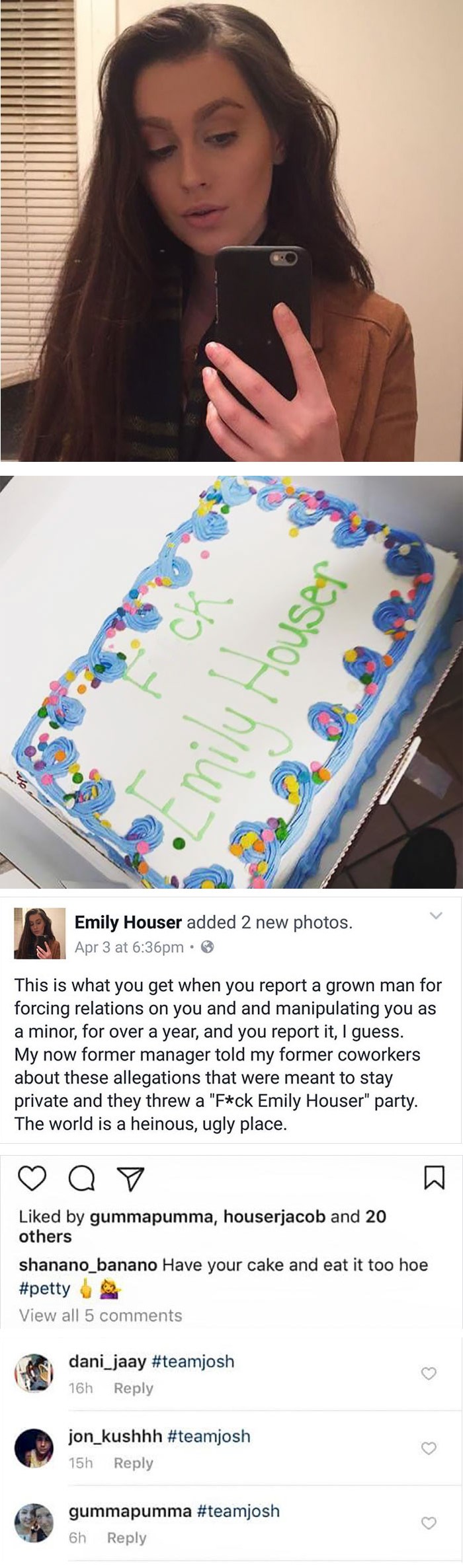 Prijavila je šefa zbog seksualnog uznemiravanja, a onda je doživjela nešto grozno 