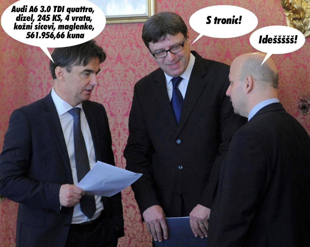 Ali reci novinarima da nemamo pojma, reci da ne znamo aute!