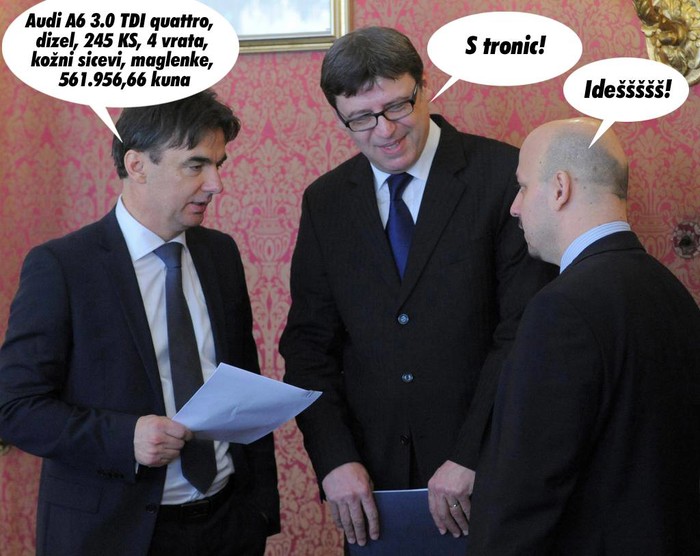 Ali reci novinarima da nemamo pojma, reci da ne znamo aute!