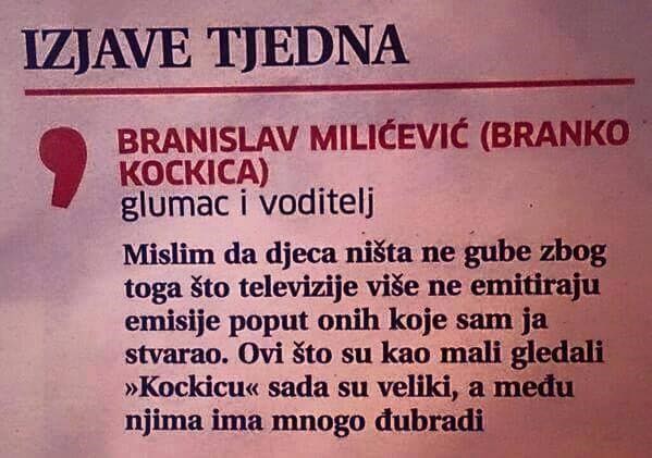 Branko Kockica o đubradi među djecom